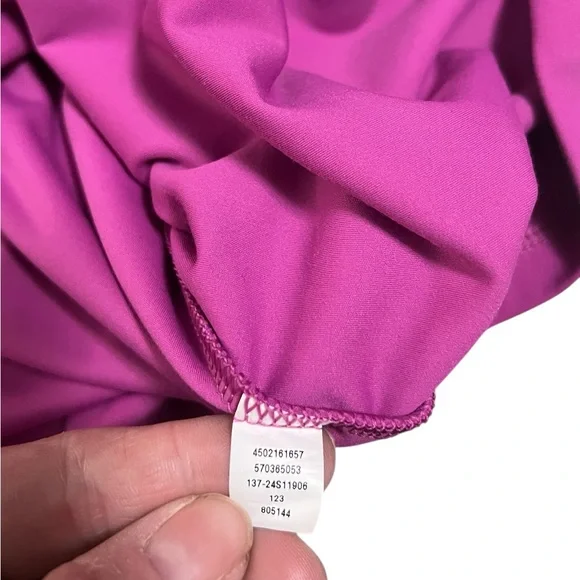 Soma 24/7 raspberry pink stappy back sports dress built in bra shorts activewear - Picture 10 of 11